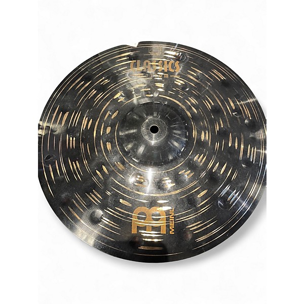 Used MEINL 14in Dark Hi Hat Pair Cymbal