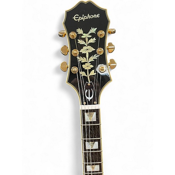 Used Epiphone Broadway Natural Hollow Body Electric Guitar