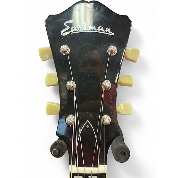 Used Eastman AR372CE Wine Red Hollow Body Electric Guitar