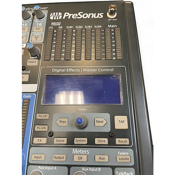 Used PreSonus Studio Live 16.4.2 Digital Mixer