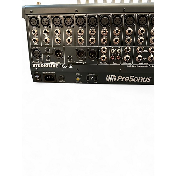 Used PreSonus Studio Live 16.4.2 Digital Mixer