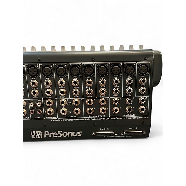 Used PreSonus Studio Live 16.4.2 Digital Mixer