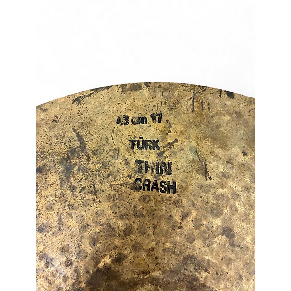 Used Bosphorus Cymbals 16in FERIT SERIES THIN CRASH Cymbal