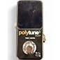 Used TC Electronic Polytune Noir Tuner Pedal thumbnail