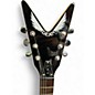 Used Dean V Stealth Black Solid Body Electric Guitar