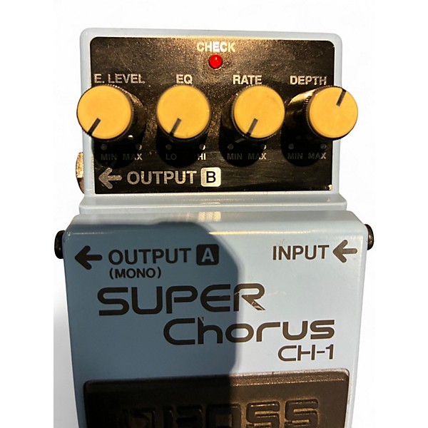 Used 2022 BOSS CH1 Super Chorus Effect Pedal