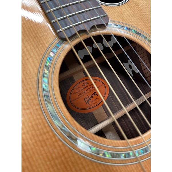Used Gibson LC-1 Cascade Natural Acoustic Electric Guitar