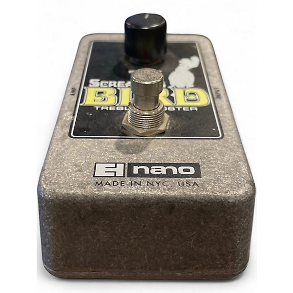 Used Electro-Harmonix Screaming Bird Treble Booster Effect Pedal