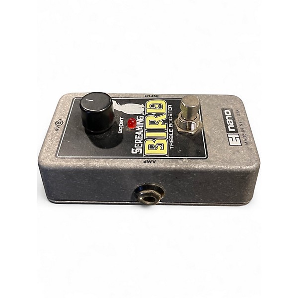 Used Electro-Harmonix Screaming Bird Treble Booster Effect Pedal