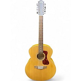 Used Guild F2512E Natural 12 String Acoustic Guitar