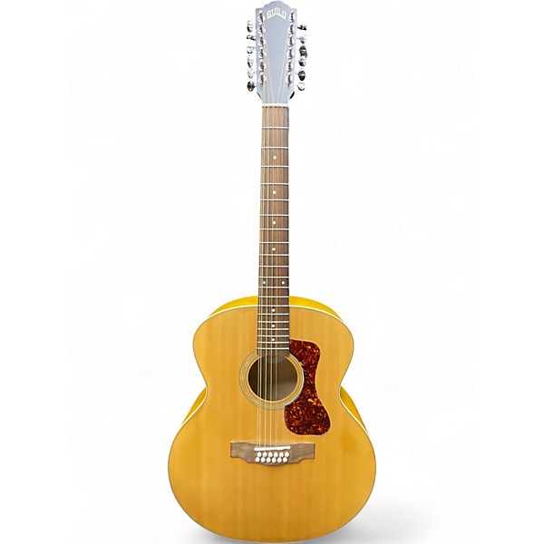 Used Guild F2512E Natural 12 String Acoustic Guitar