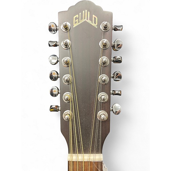 Used Guild F2512E Natural 12 String Acoustic Guitar