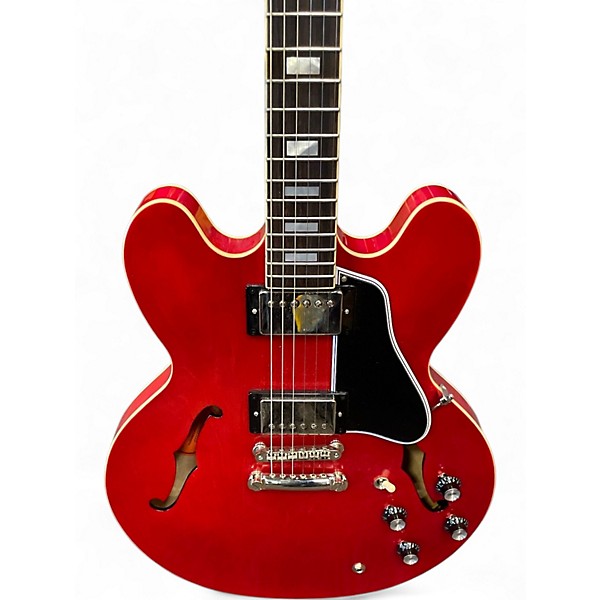 Used Epiphone Inspired by Gibson 1962 es335 Cherry Hollow Body Electric Guitar