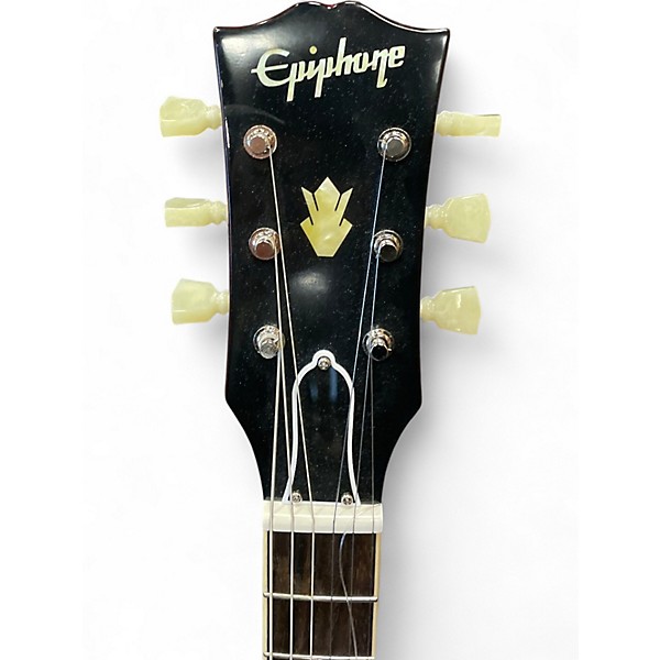 Used Epiphone Inspired by Gibson 1962 es335 Cherry Hollow Body Electric Guitar