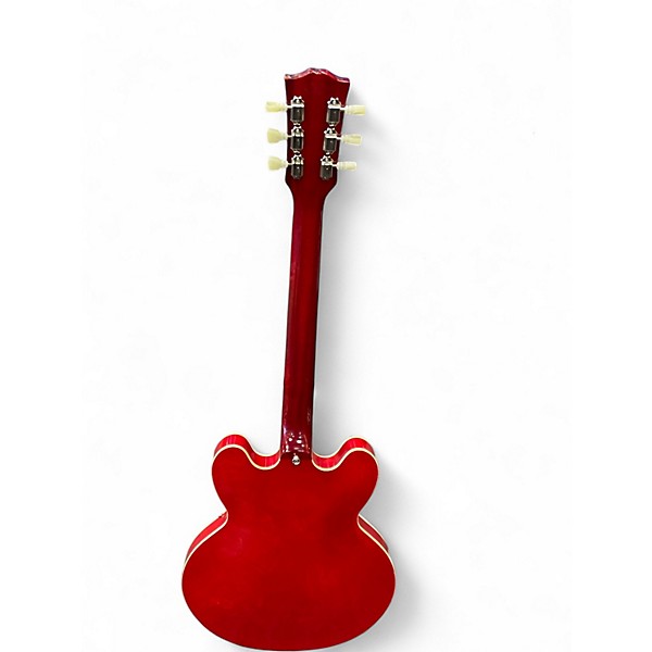 Used Epiphone Inspired by Gibson 1962 es335 Cherry Hollow Body Electric Guitar