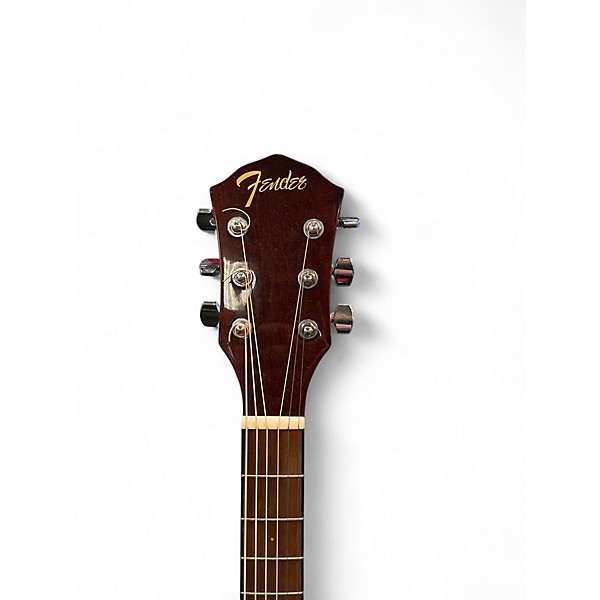 Used Fender FA135CE Concert Natural Acoustic Electric Guitar
