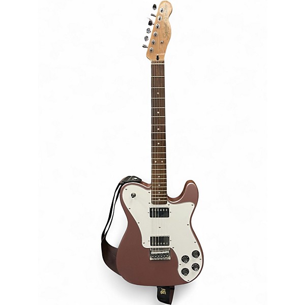 Used Squier AFFINITY TELECASTER DELUXE Burgundy Mist Solid Body Electric Guitar