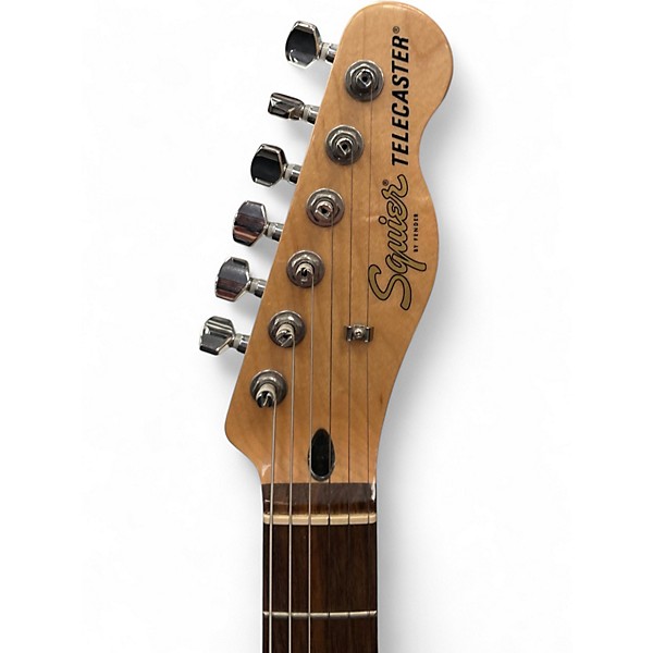 Used Squier AFFINITY TELECASTER DELUXE Burgundy Mist Solid Body Electric Guitar