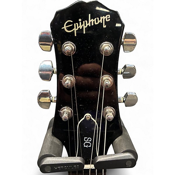 Used Epiphone G310 Left Handed Black Electric Guitar