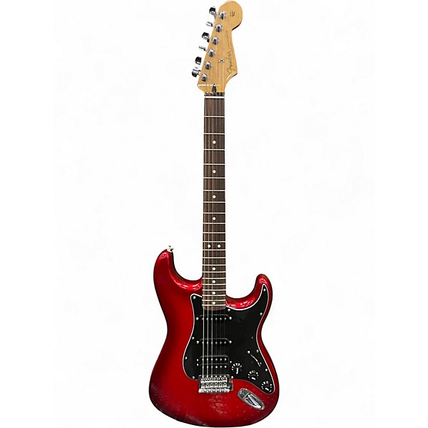 Used Fender Player Stratocaster HSS Trans Red Solid Body Electric Guitar