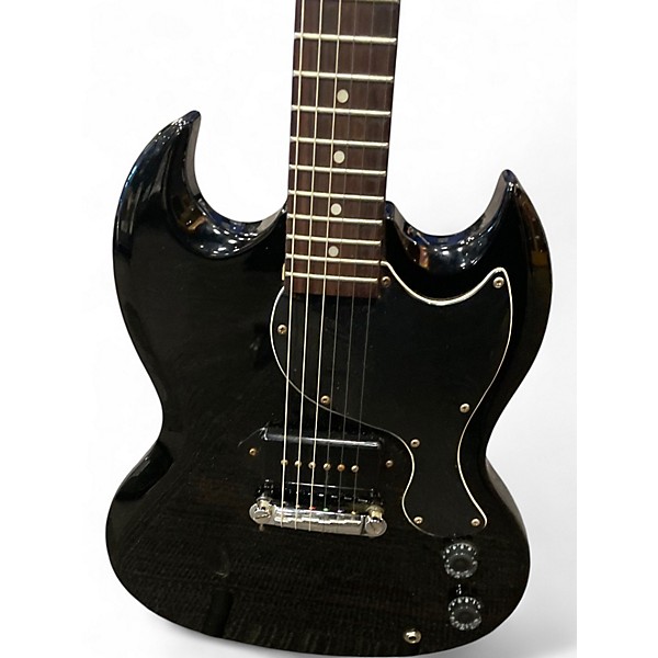 Used Epiphone SG Junior Black Solid Body Electric Guitar