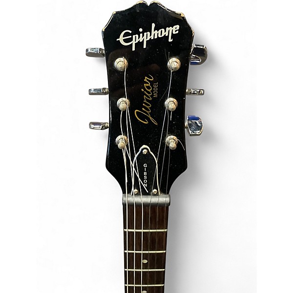 Used Epiphone SG Junior Black Solid Body Electric Guitar