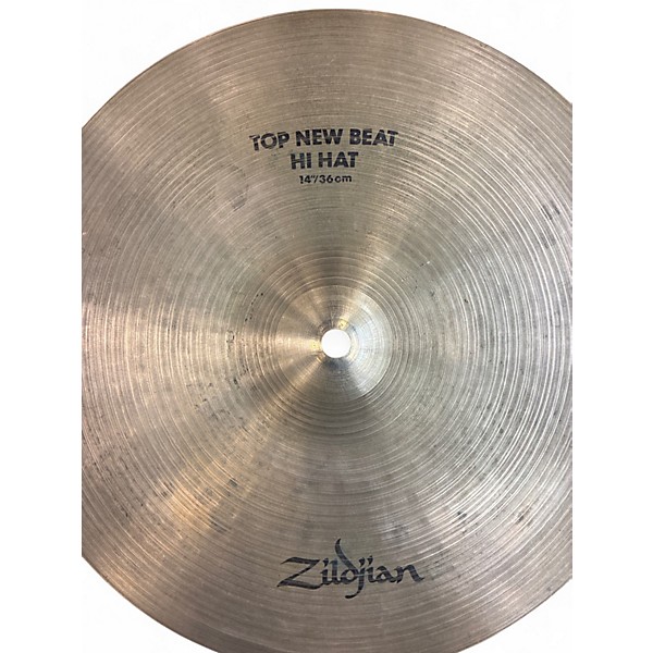 Used Zildjian 14in A New Beat Hihats Cymbal