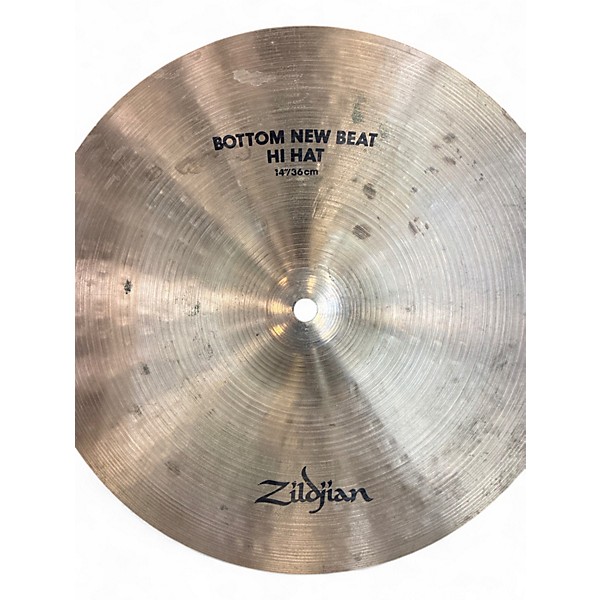 Used Zildjian 14in A New Beat Hihats Cymbal