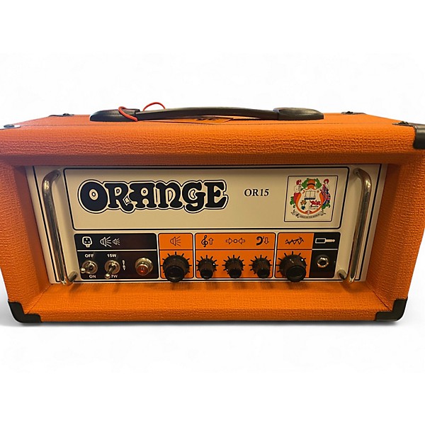 Used Orange Amplifiers OR15H 15W Tube Guitar Amp Head
