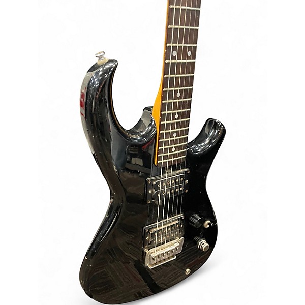 Used Aria Pro Ii RS STRAYCAT Black Solid Body Electric Guitar