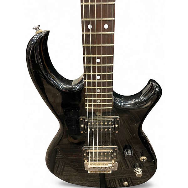 Used Aria Pro Ii RS STRAYCAT Black Solid Body Electric Guitar