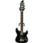Used Schecter Guitar Research DIAMOND SERIES OMEN-6 Black Solid Body Electric Guitar thumbnail