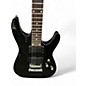Used Schecter Guitar Research DIAMOND SERIES OMEN-6 Black Solid Body Electric Guitar
