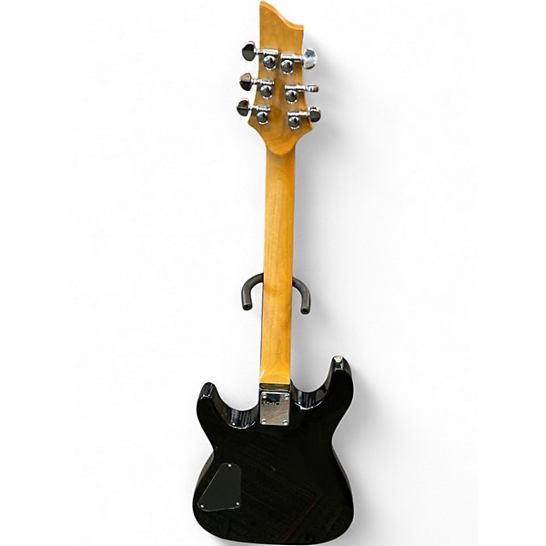 Used Schecter Guitar Research DIAMOND SERIES OMEN-6 Black Solid Body Electric Guitar