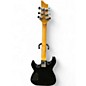 Used Schecter Guitar Research DIAMOND SERIES OMEN-6 Black Solid Body Electric Guitar