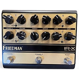 Used Friedman IRX Dual Tube Preamp Pedal