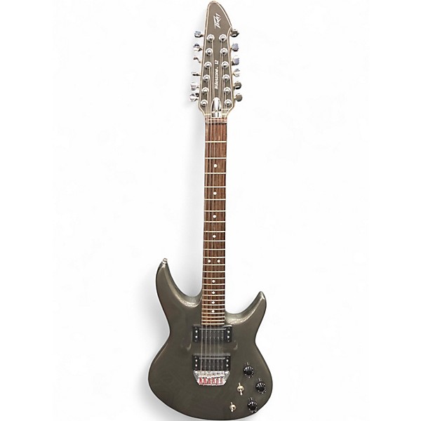 Used Peavey Milestone 12 Gray Solid Body Electric Guitar