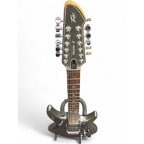 Used Peavey Milestone 12 Gray Solid Body Electric Guitar