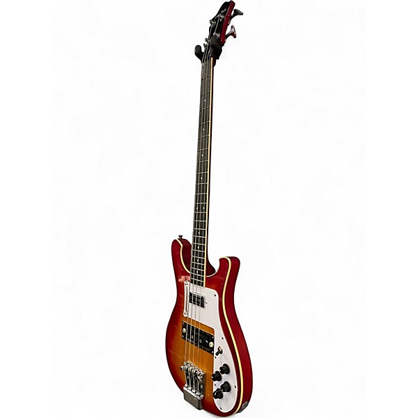 Used Harley Benton RB414 Cherry Sunburst Electric Bass Guitar