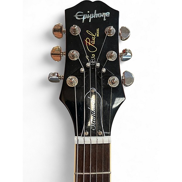 Used Epiphone Les Paul Standard Sunburst Solid Body Electric Guitar