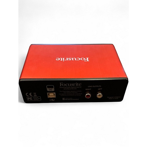 Used Focusrite Scarlett Solo Gen 2 Audio Interface