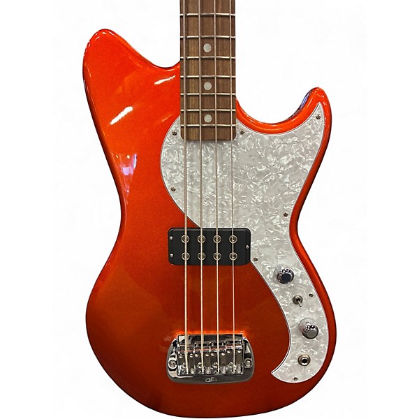 Used G&L Fallout orange sparkle Solid Body Electric Guitar