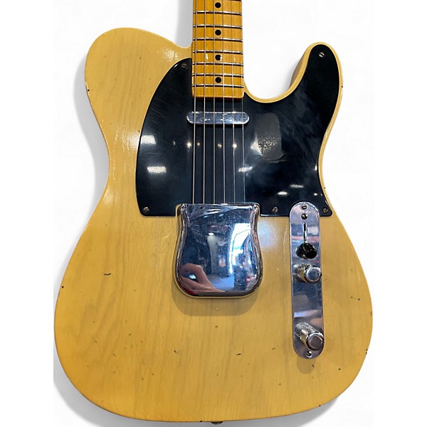 Used Fender Custom Shop 70th Anniversary Broadcaster Blonde Solid Body Electric Guitar