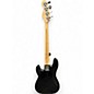 Used Squier Precision Bass Black Electric Bass Guitar
