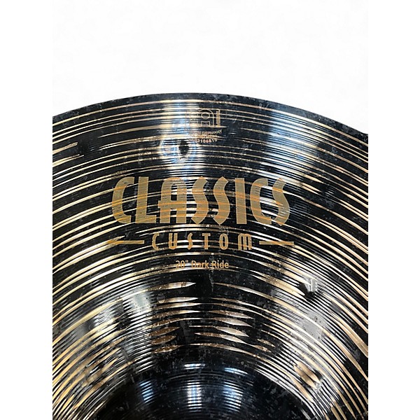 Used MEINL 20in Classics Custom Dark Ride Cymbal Cymbal