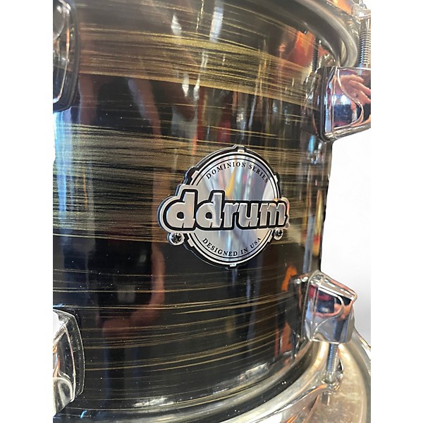 Used ddrum 5 Piece Dominion Birch 6-Piece Shell Pack Brushed Olive Drum Kit