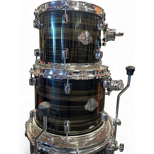 Used ddrum 5 Piece Dominion Birch 6-Piece Shell Pack Brushed Olive Drum Kit