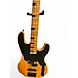 Used Schecter Guitar Research Model-T Session Natural Electric Bass Guitar