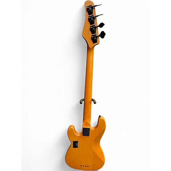 Used Schecter Guitar Research Model-T Session Natural Electric Bass Guitar