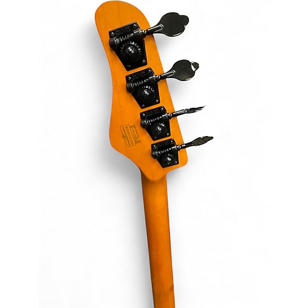 Used Schecter Guitar Research Model-T Session Natural Electric Bass Guitar
